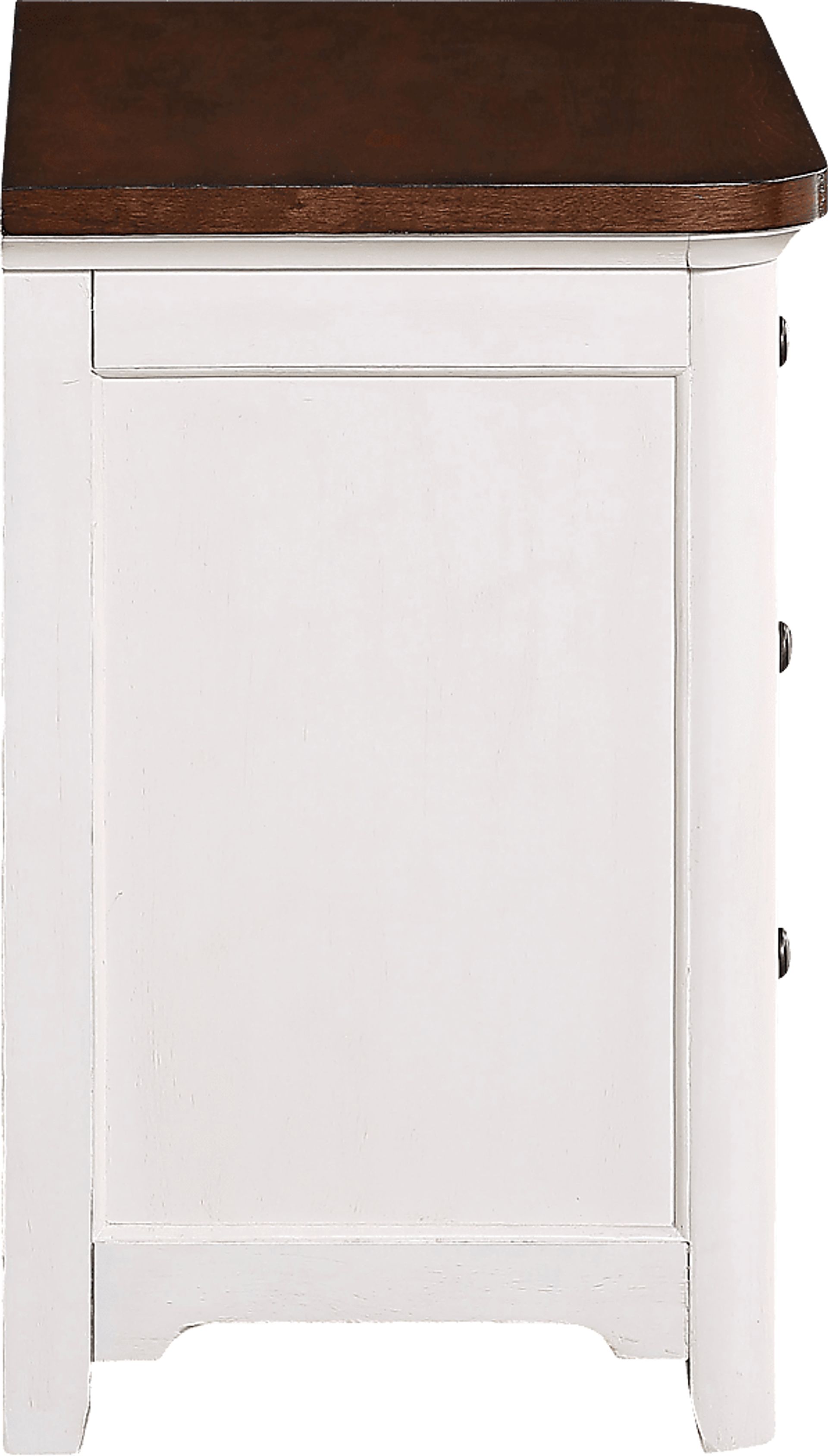 Glisson White End Table - Image 3