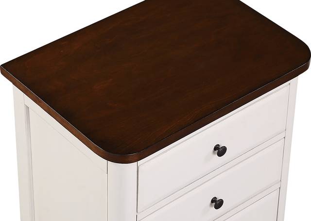Glisson White End Table - Thumbnail - Image 6