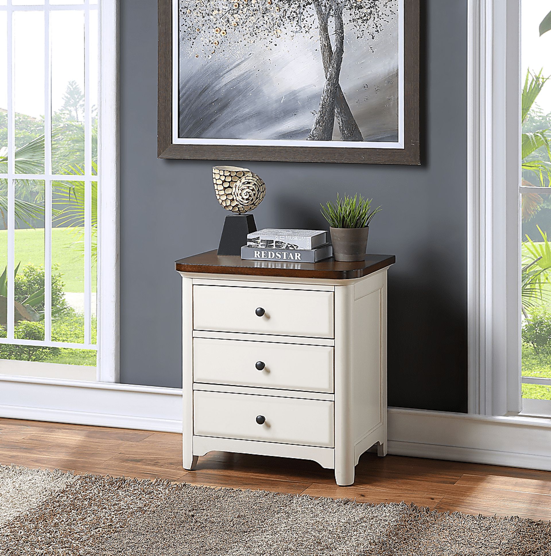 Glisson White End Table - Image 9