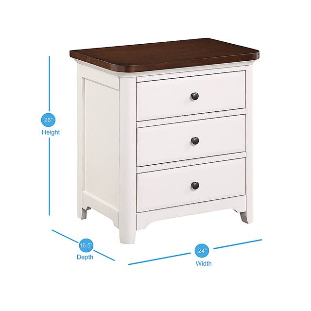 Glisson White End Table - Thumbnail - Image 10