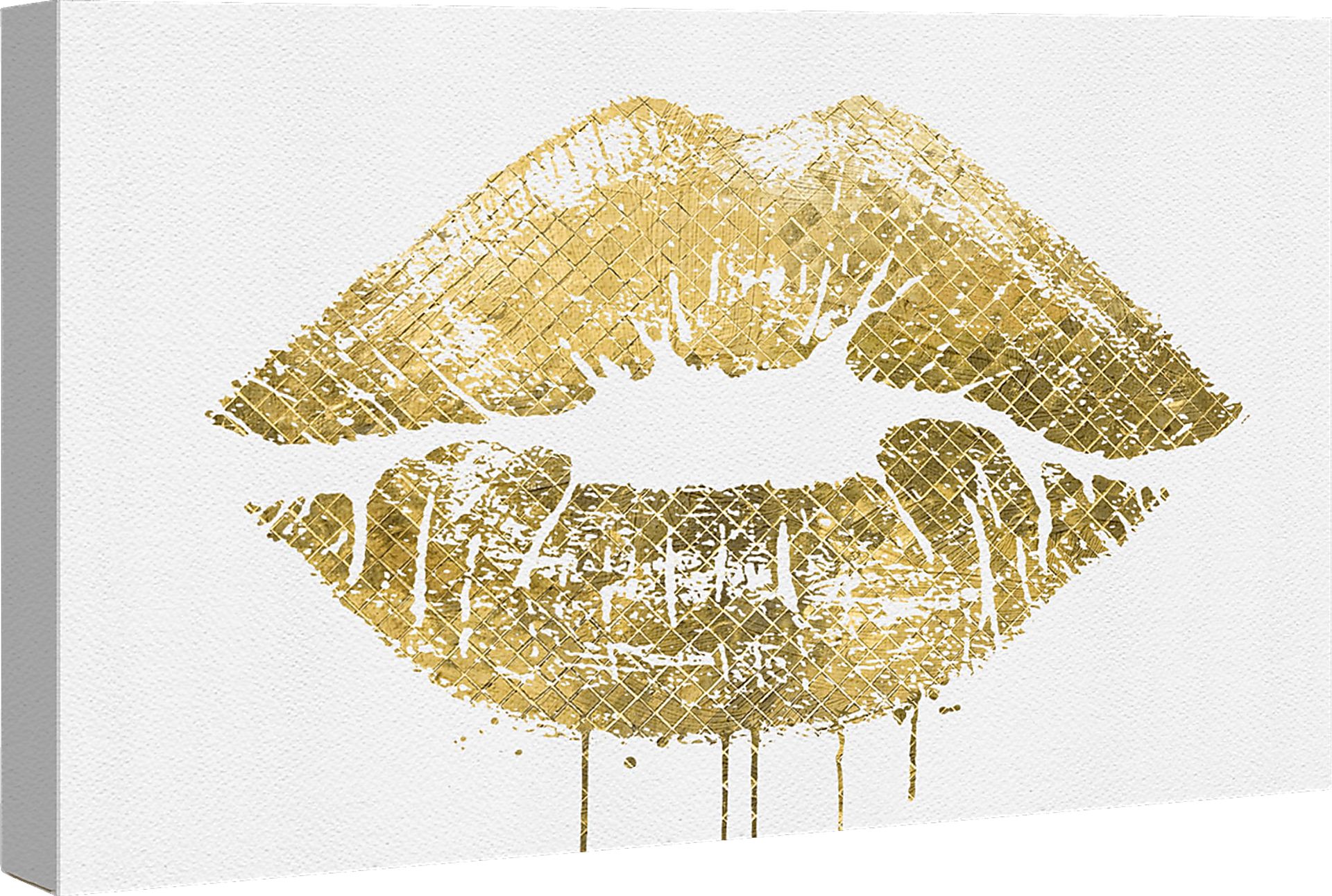 Glitter Style Gold Artwork - Image 2