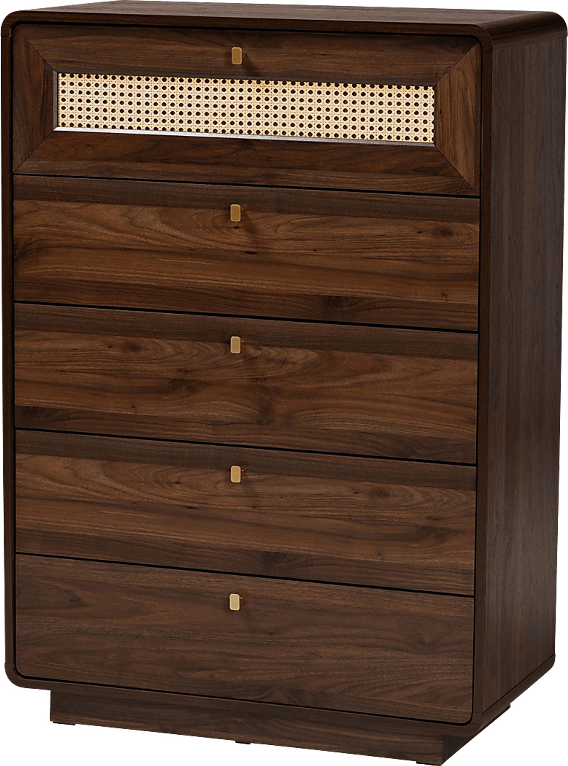 Glivens Brown Chest - Image 1