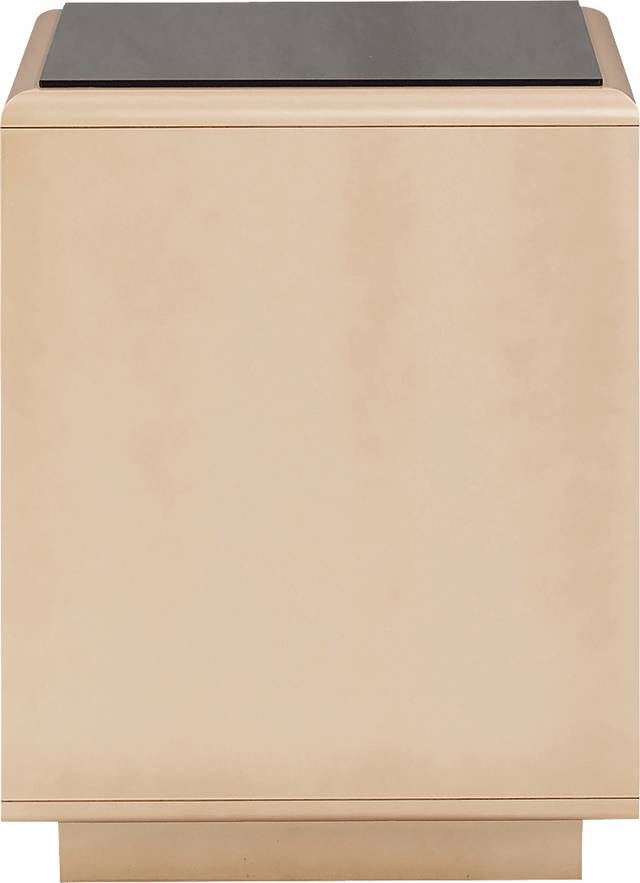 Globalbridge Taupe Nightstand - Thumbnail - Image 5