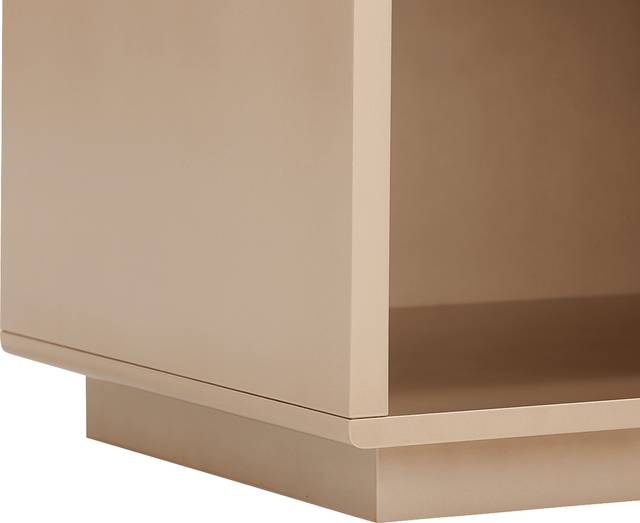 Globalbridge Taupe Nightstand - Thumbnail - Image 6