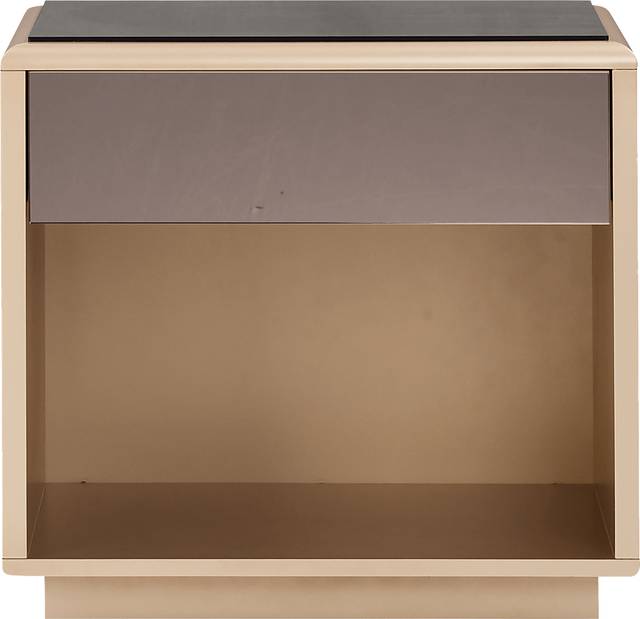 Globalbridge Taupe Nightstand - Thumbnail - Image 7