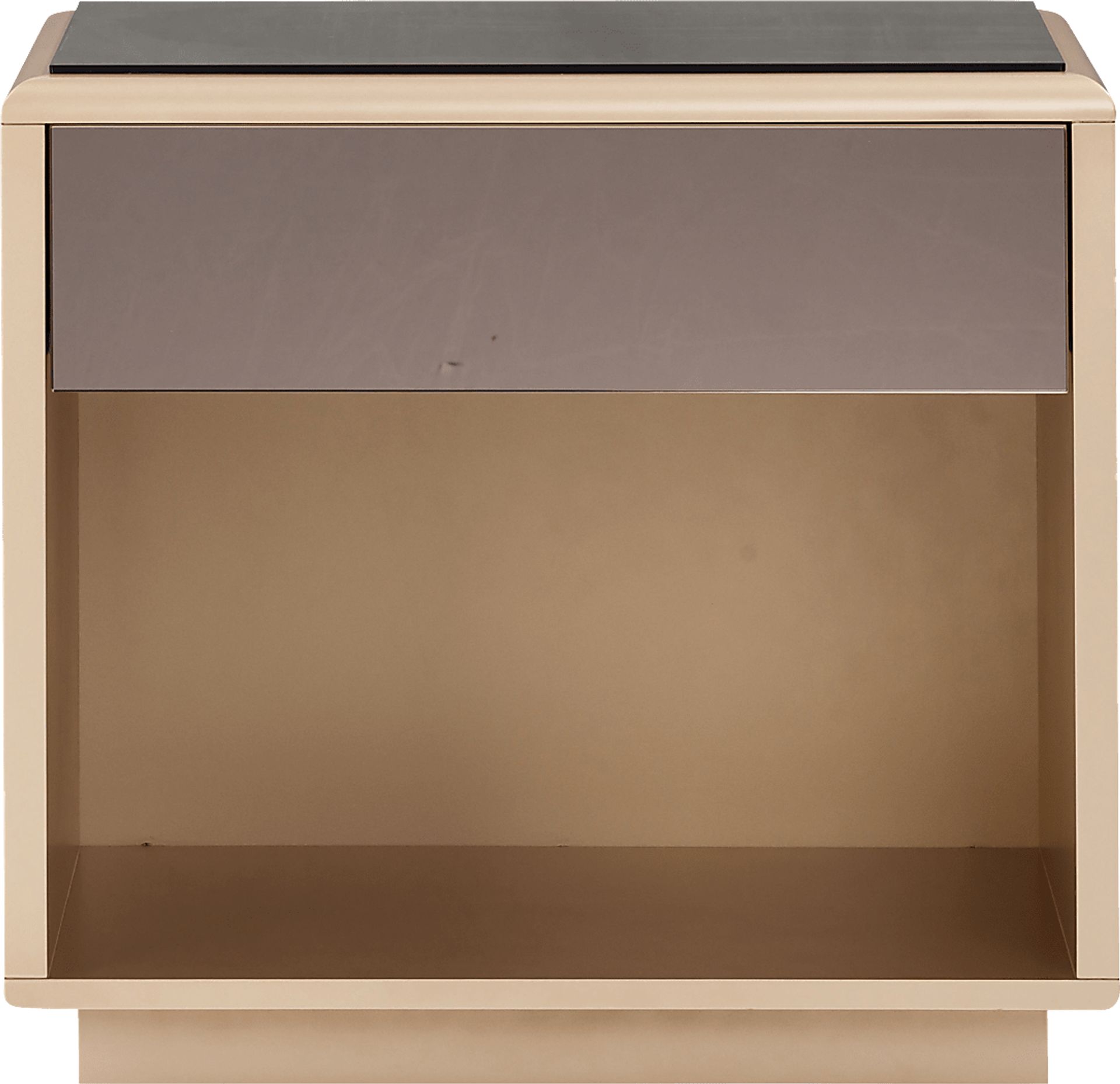 Globalbridge Taupe Nightstand - Image 7