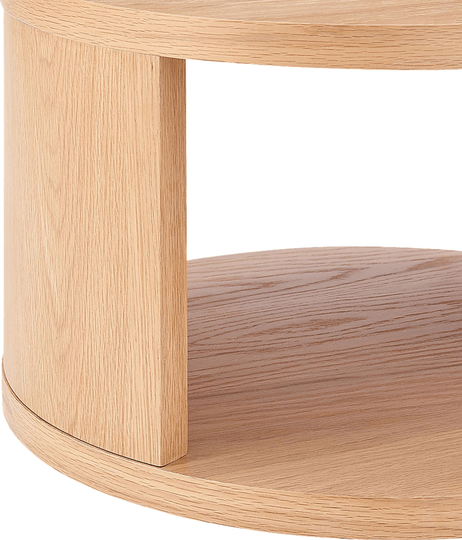 Globalwater Brown Nesting Cocktail Table, Set of 2 - Image 2