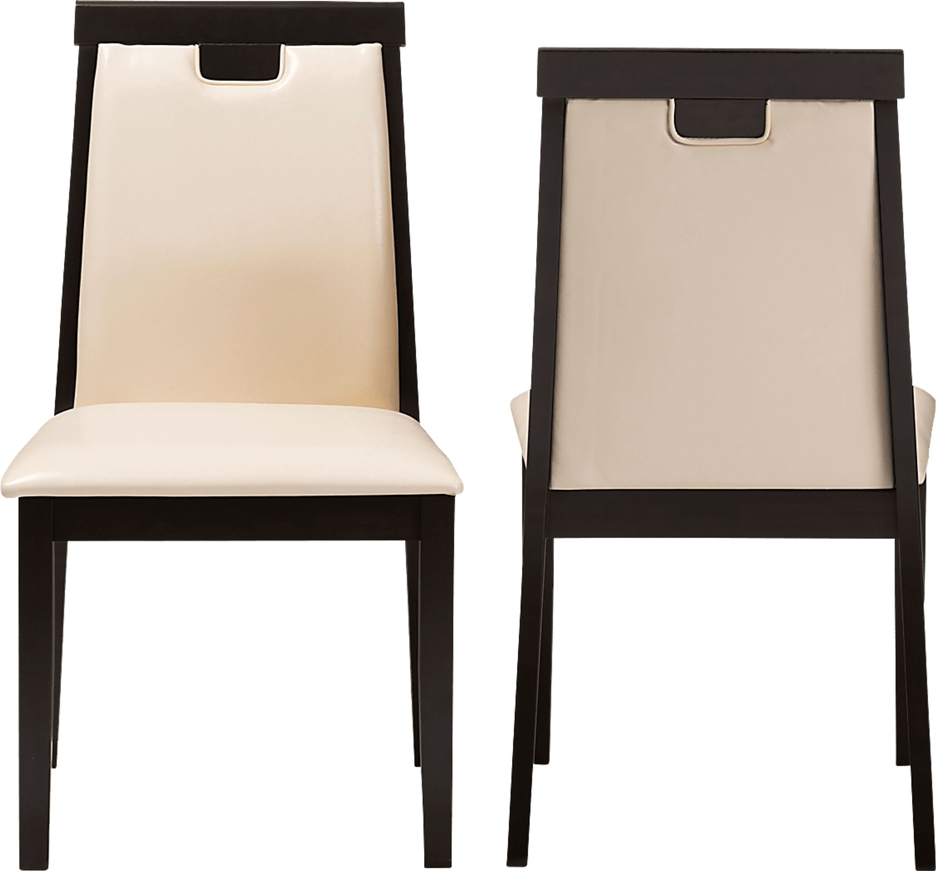 Globeshade Beige Dining Chair, Set of 2 - Image 4