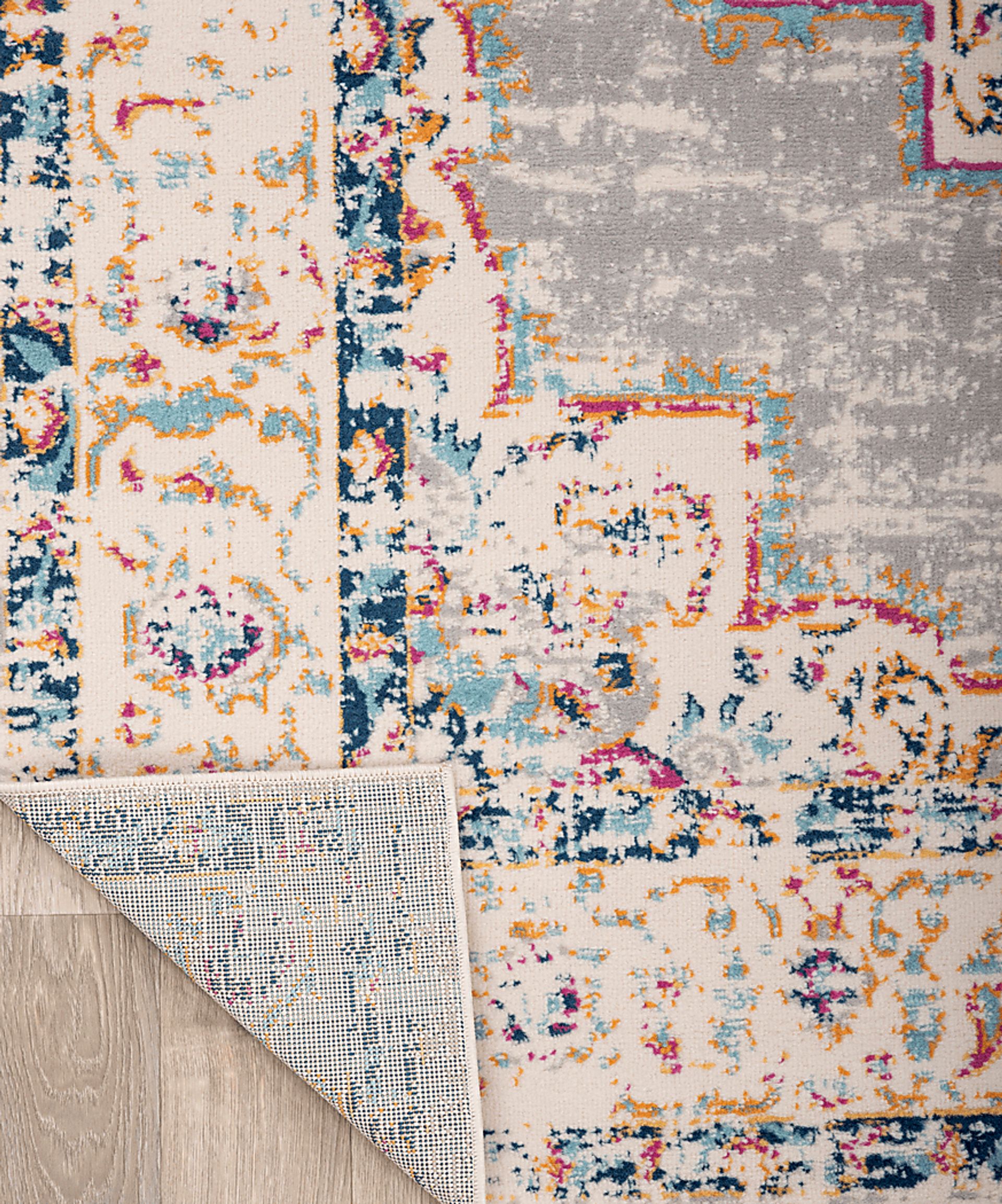 Glor Gray 5' x 7' Rug - Image 2