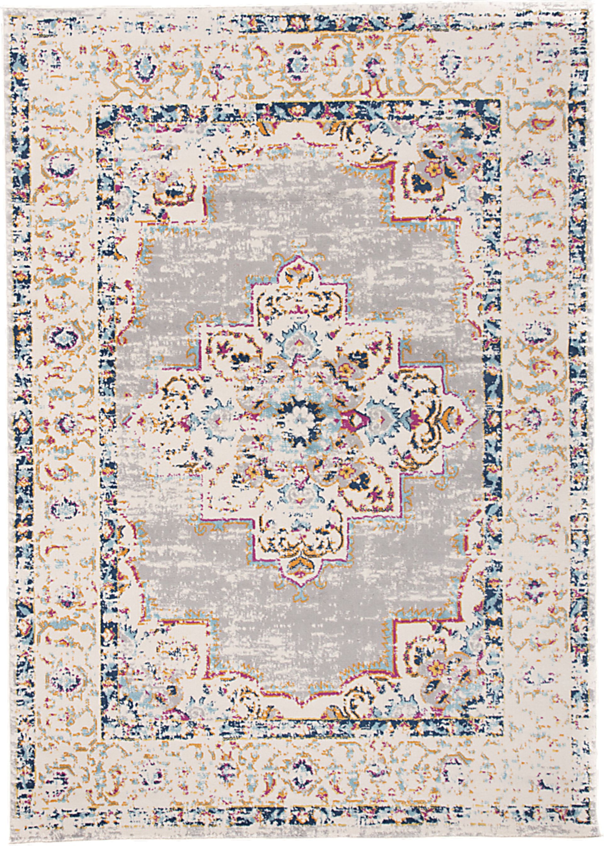 Glor Gray 5' x 7' Rug - Image 1