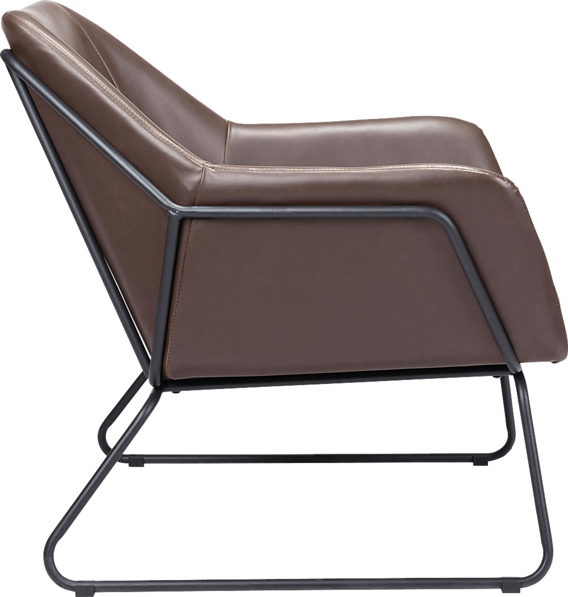 Gloralee Brown Accent Chair - Image 3