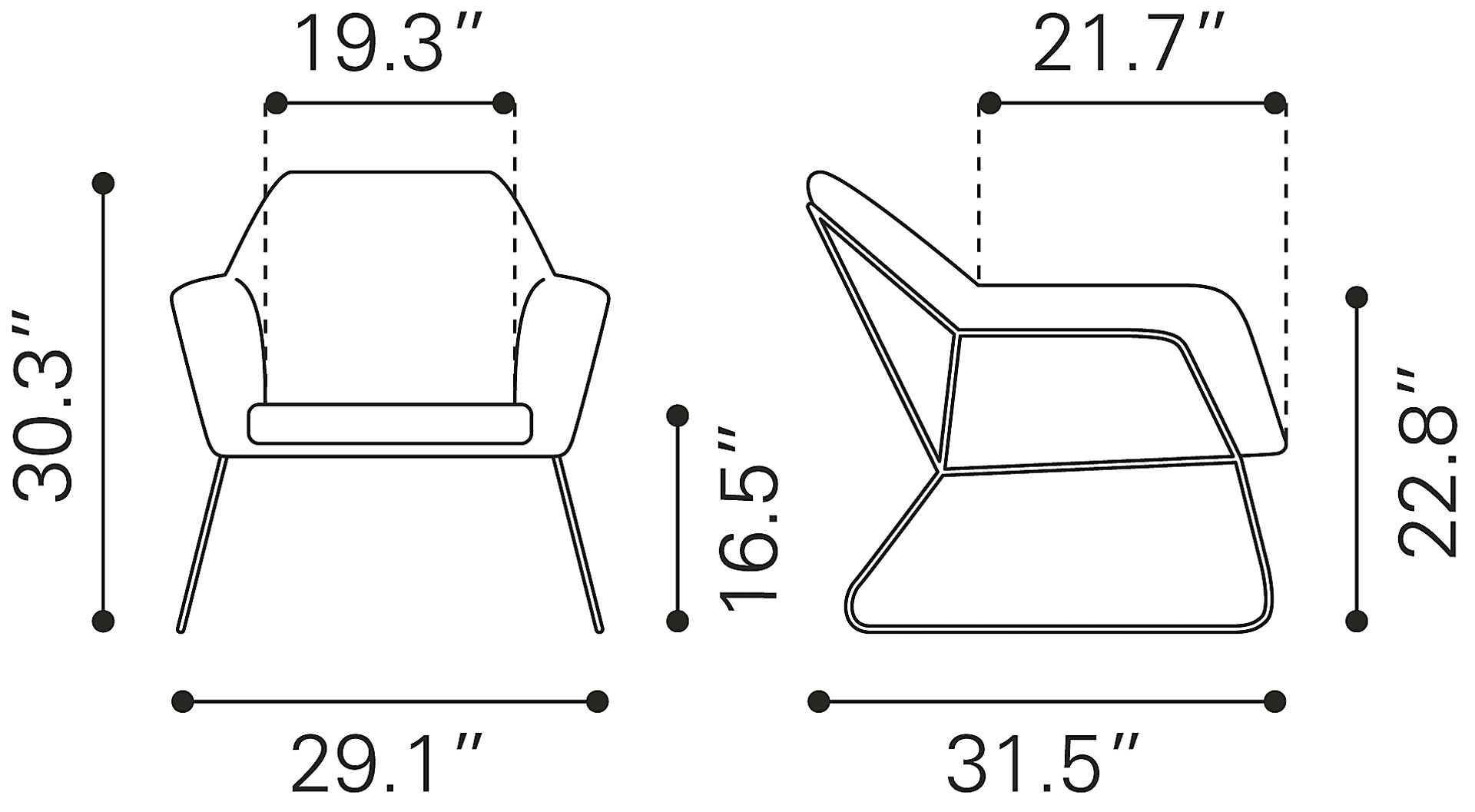 Gloralee Yellow Accent Chair - Image 11