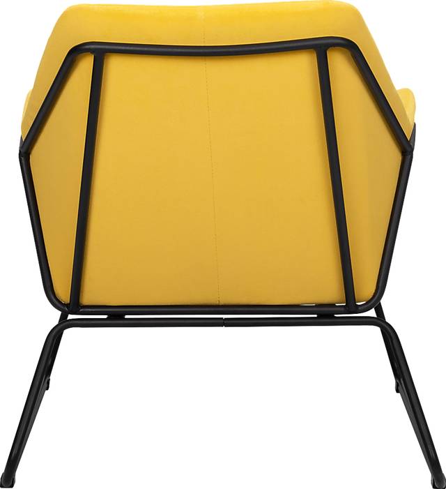 Gloralee Yellow Accent Chair - Thumbnail - Image 5