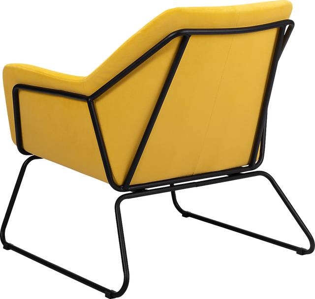 Gloralee Yellow Accent Chair - Thumbnail - Image 6