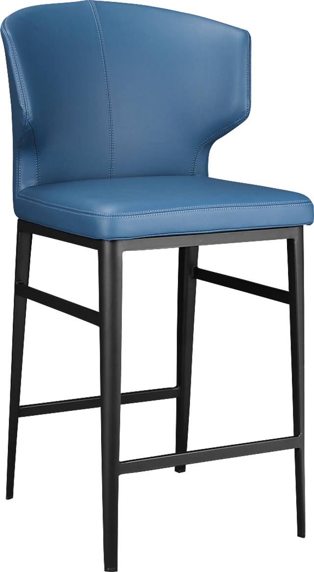 Glorietta Blue Counter Height Stool - Thumbnail - Image 1