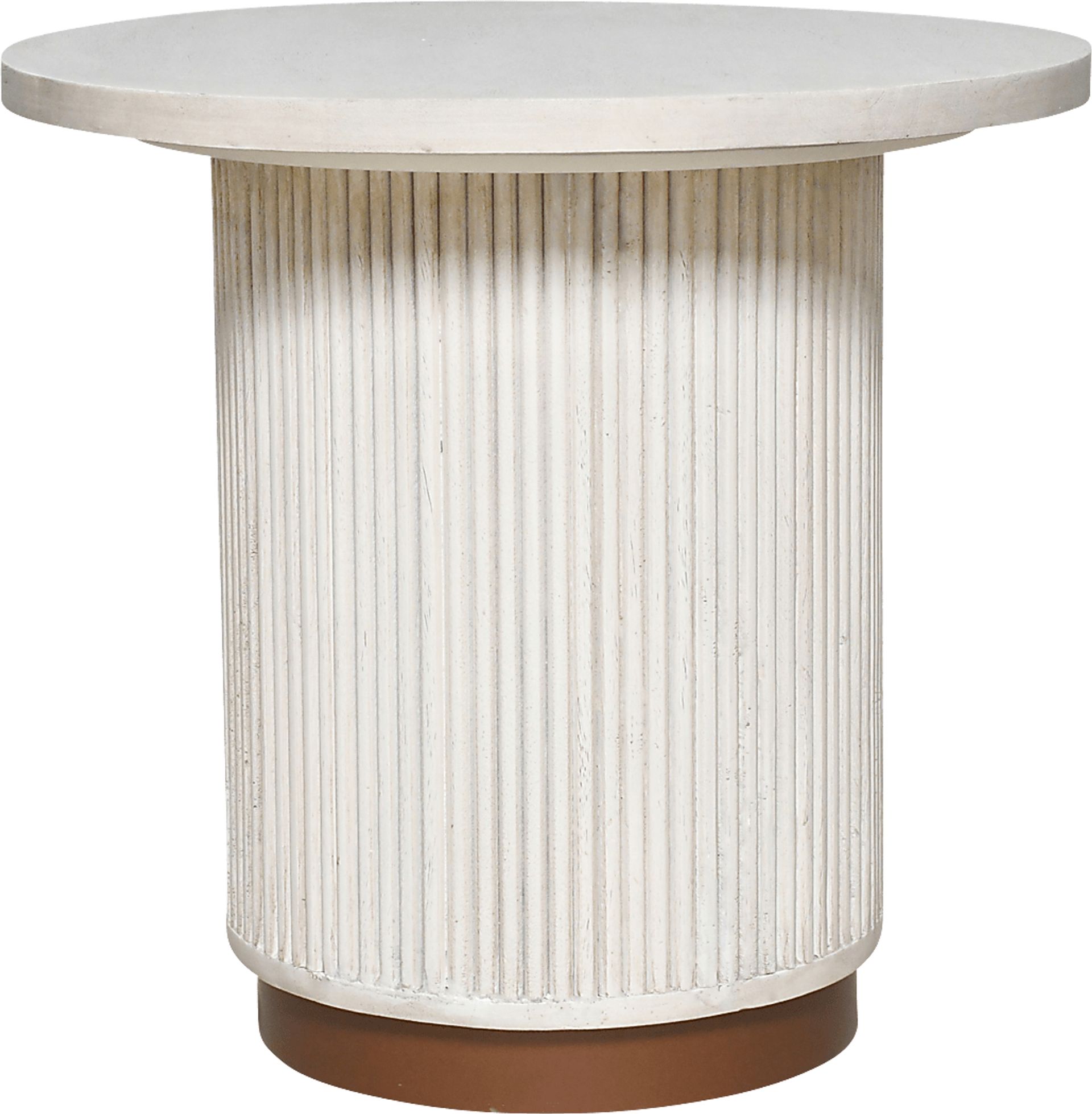 Glorio White End Table - Image 4