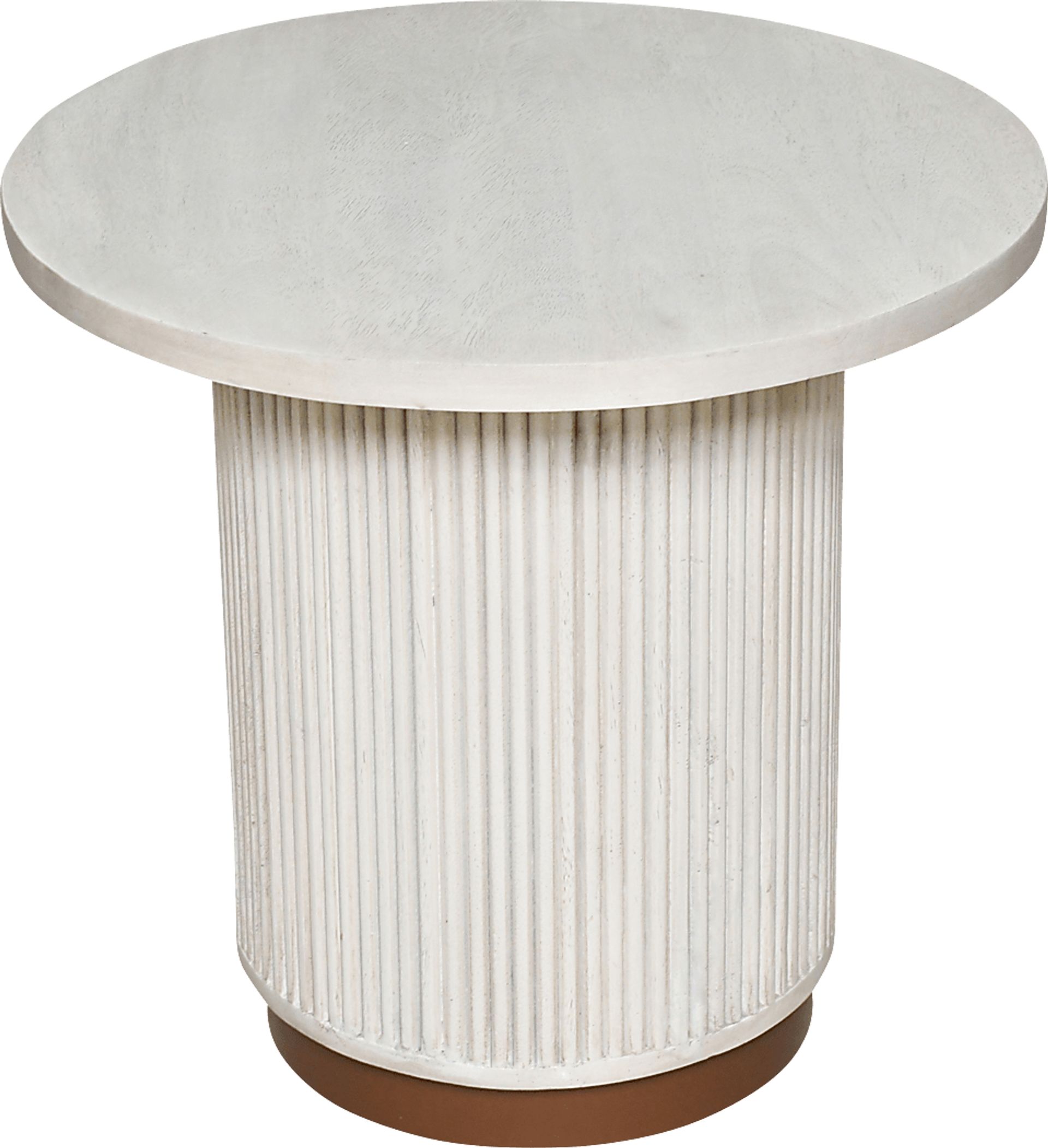Glorio White End Table - Image 5