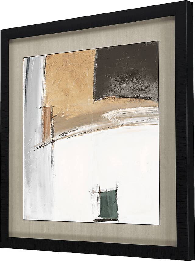 Glow Up I White Framed Artwork - Thumbnail - Image 3