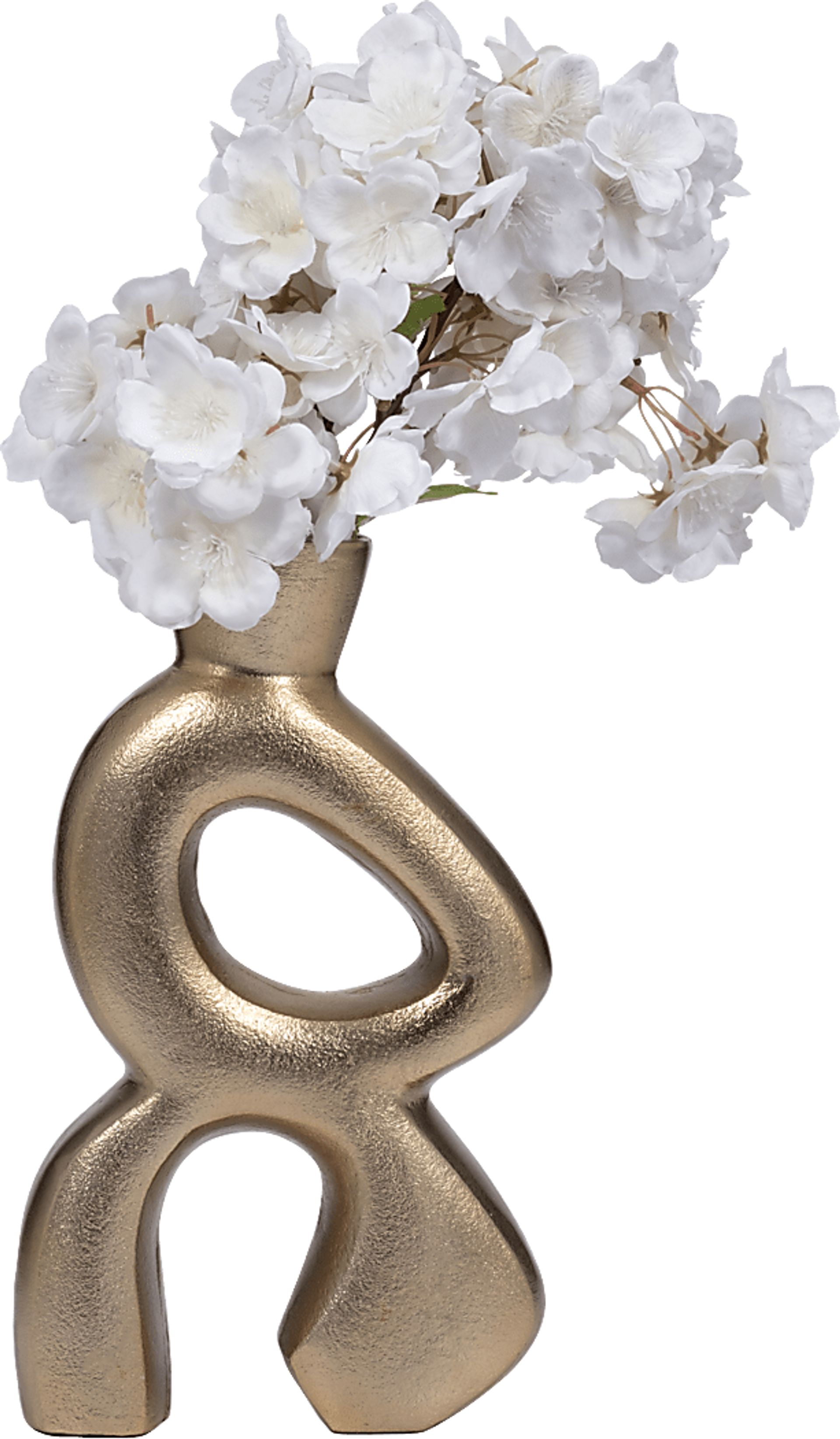 Gloxinia Gold 11 in. Vase - Image 2