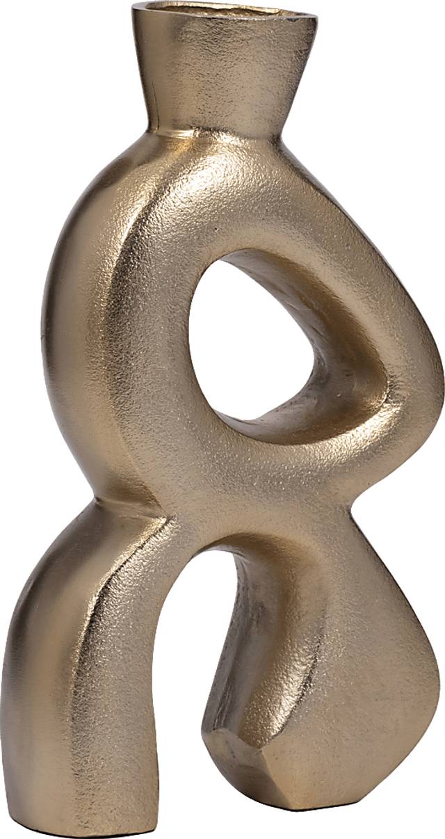 Gloxinia Gold 11 in. Vase - Thumbnail - Image 7