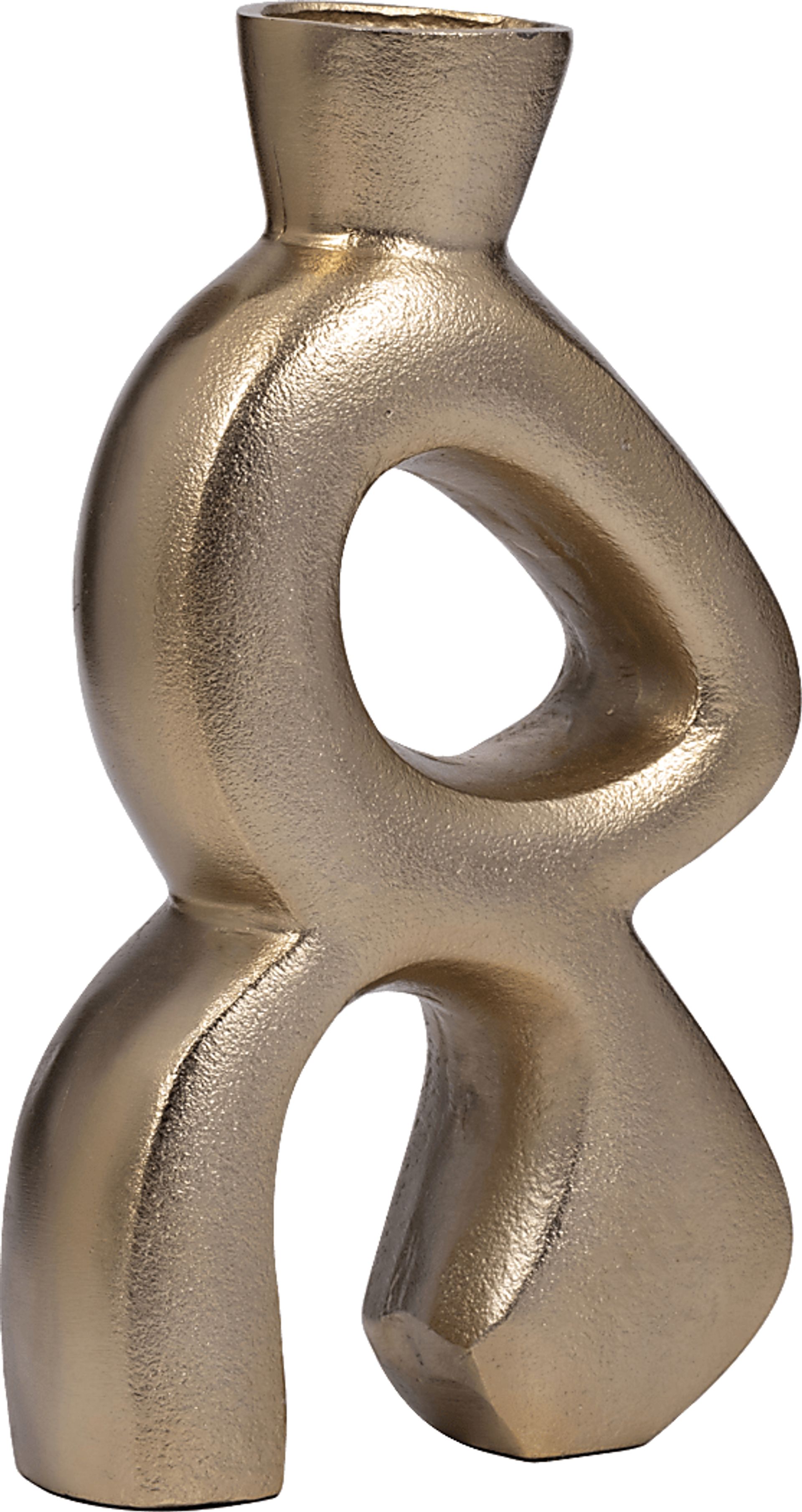 Gloxinia Gold 11 in. Vase - Image 7