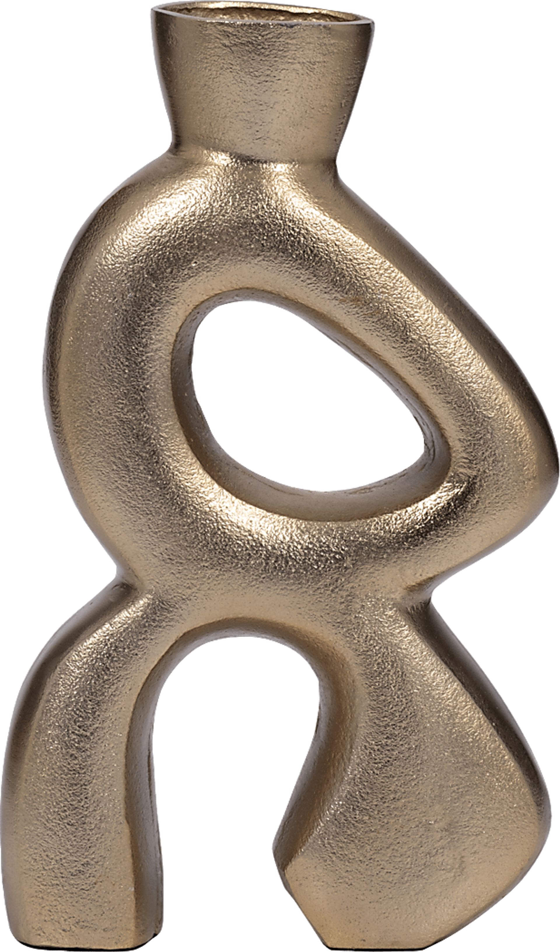 Gloxinia Gold 11 in. Vase - Image 1