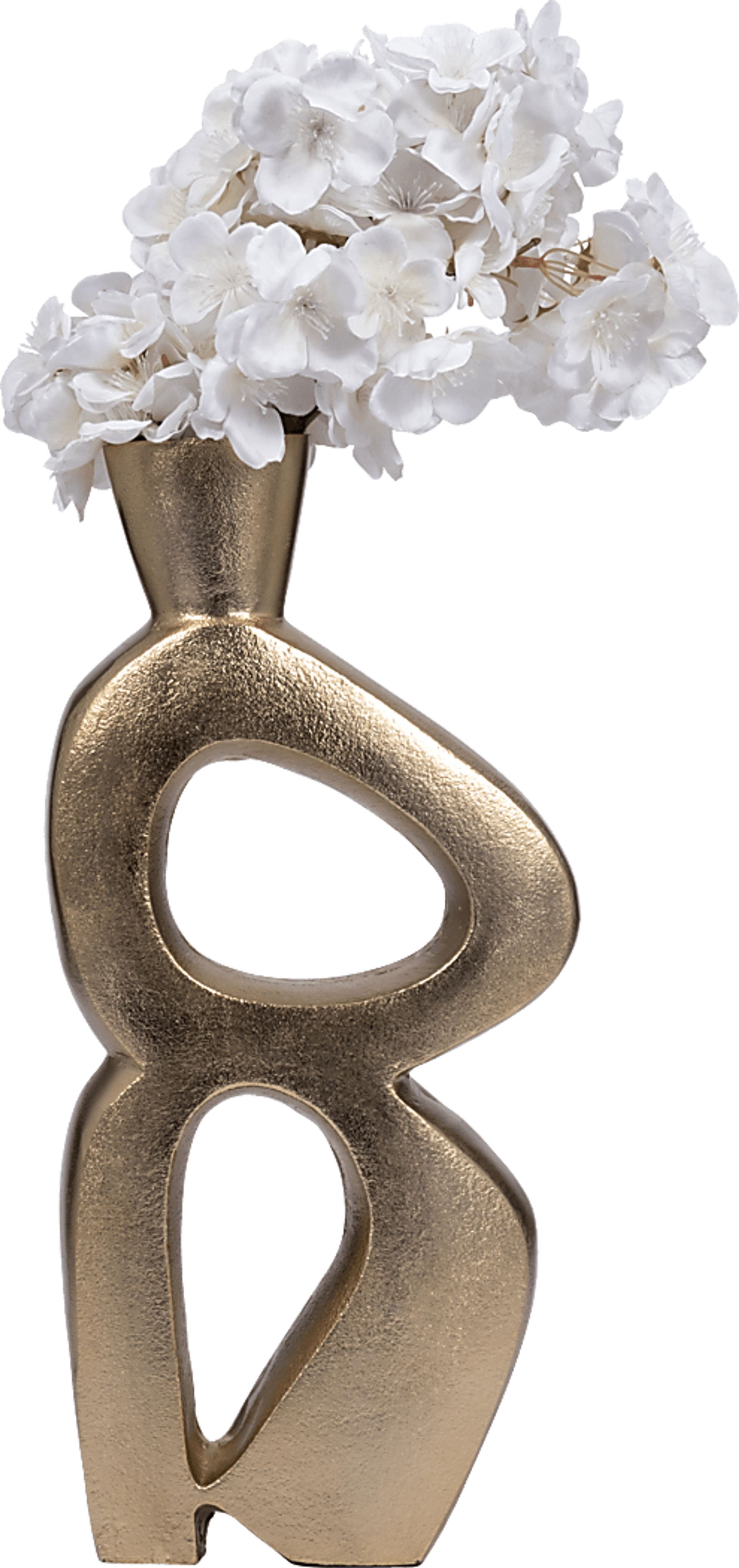 Gloxinia Gold 15 in. Vase - Image 2