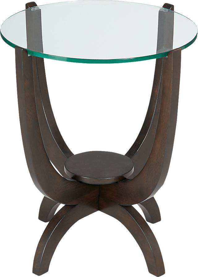 Glynnshire Brown Small Side Table - Thumbnail - Image 2