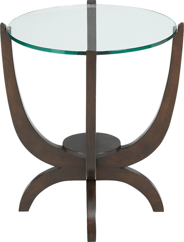 Glynnshire Brown Small Side Table - Thumbnail - Image 1