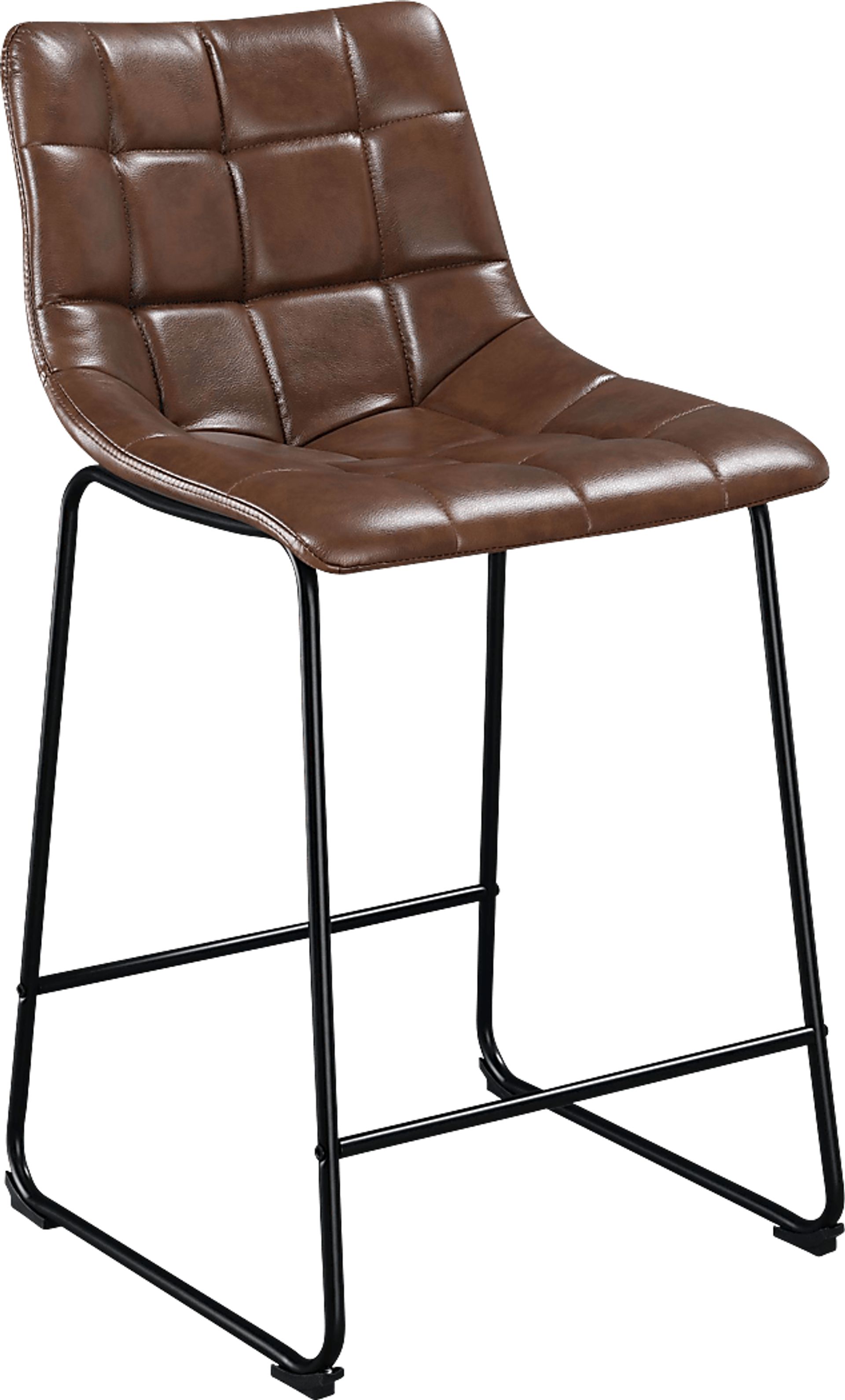 Gnome Black Counter Height Stool, Set of 2 - Image 3
