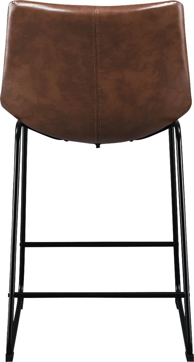 Gnome Black Counter Height Stool, Set of 2 - Thumbnail - Image 4