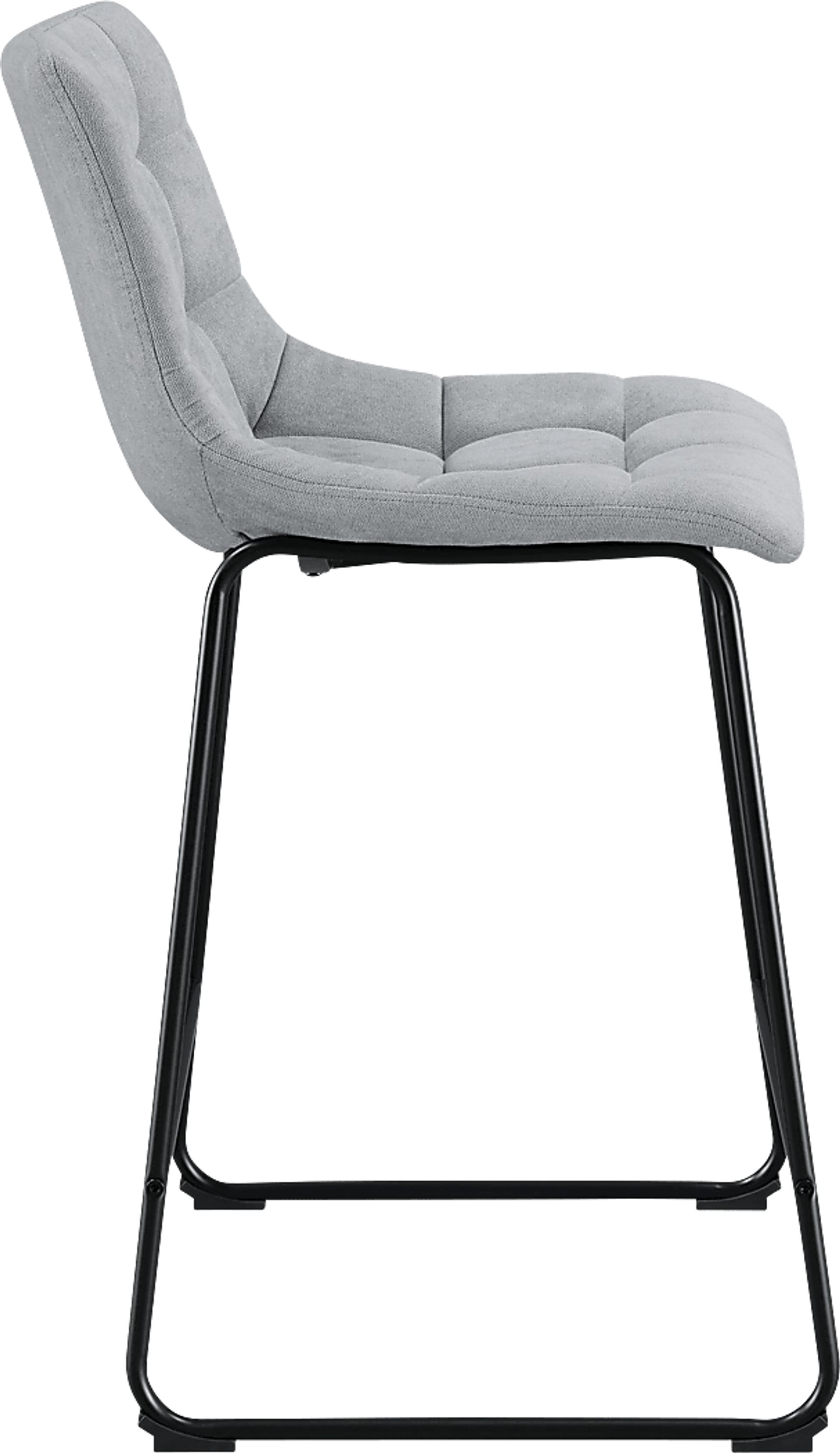 Gnome Gray Barstool, Set of 2 - Image 6
