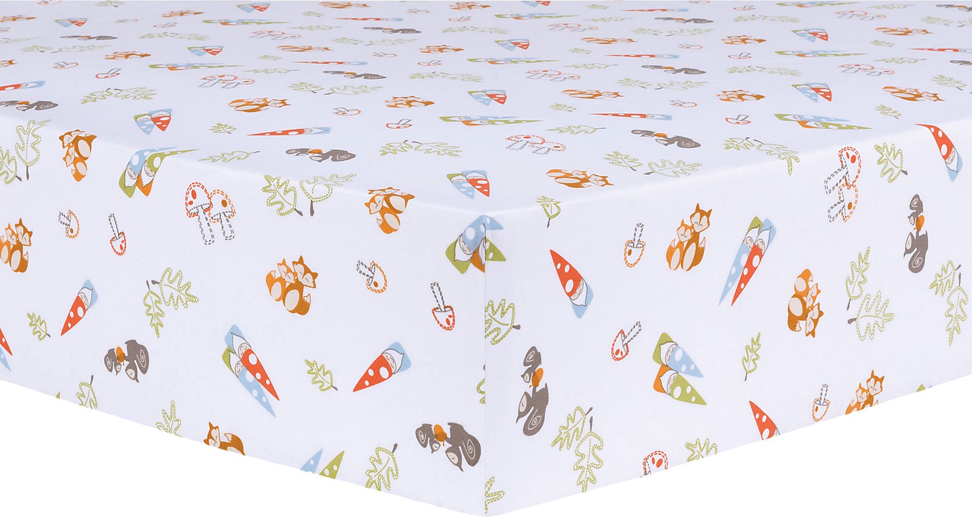 Gnome Trio White 4 Pc Baby Bedding Set - Image 5