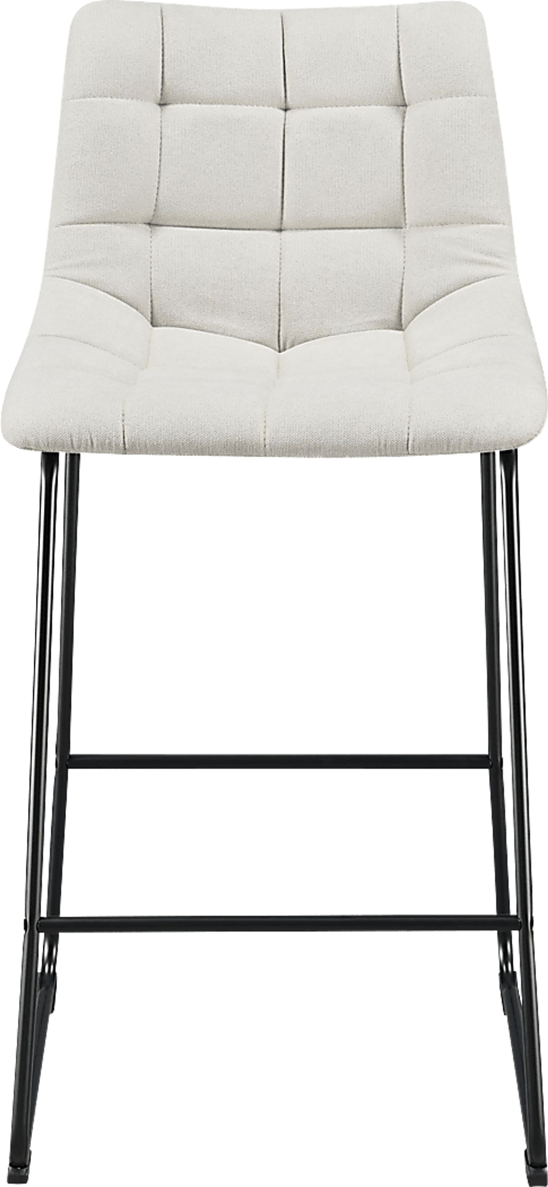 Gnome White Barstool, Set of 2 - Image 10
