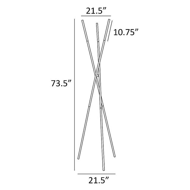 Goddard Place Black Floor Lamp - Thumbnail - Image 4