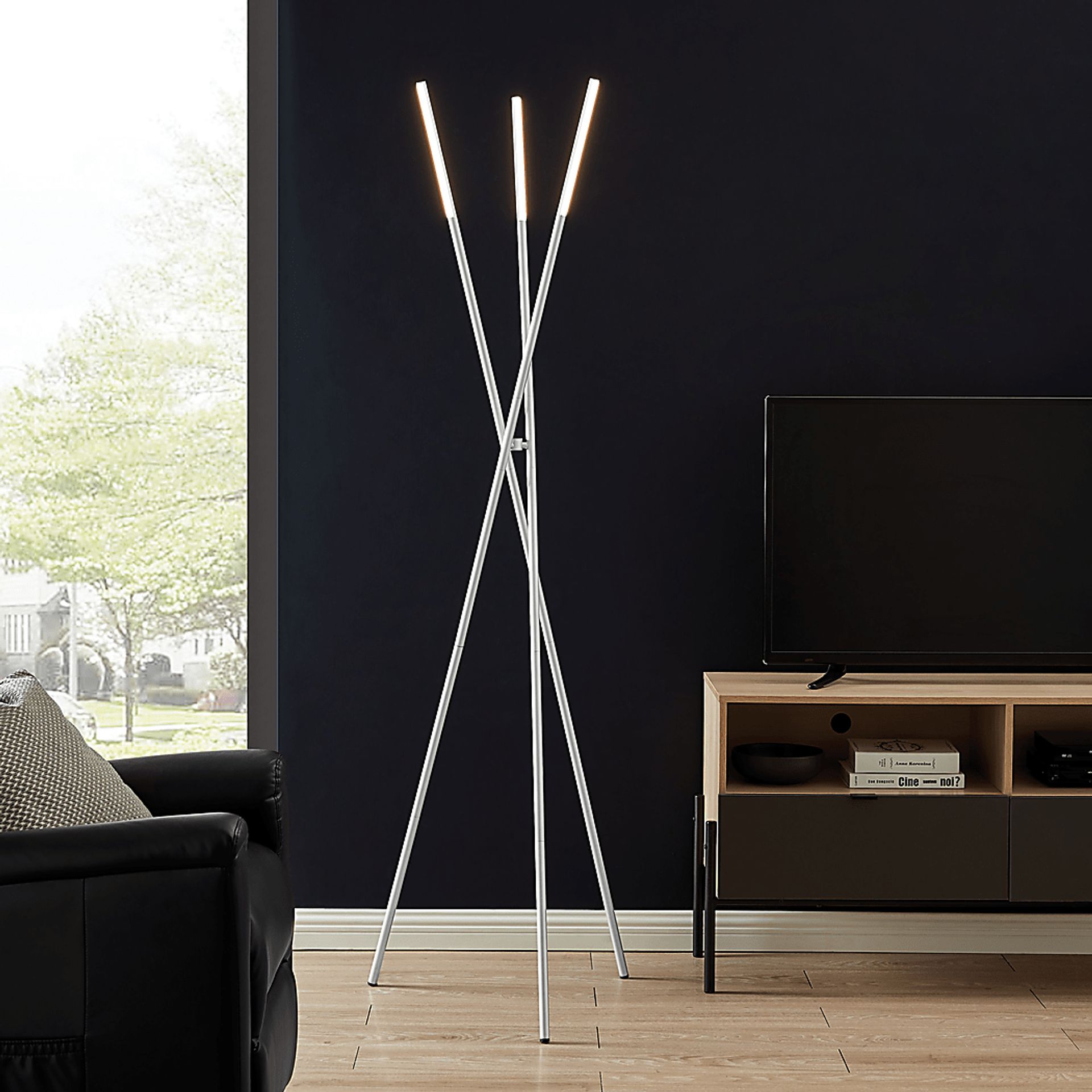 Goddard Place Silver Floor Lamp - Image 3