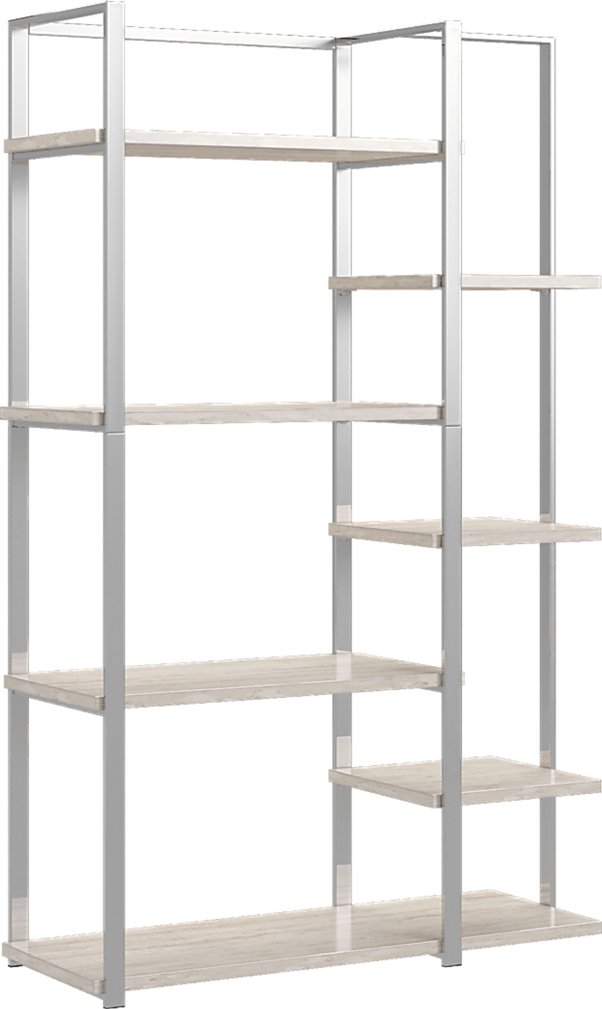 Godeus Chrome Bookcase - Image 1