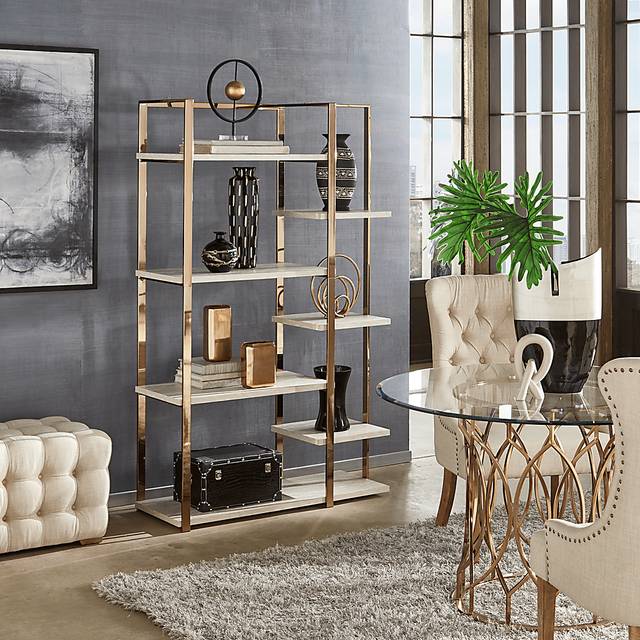 Godeus Gold Bookcase - Thumbnail - Image 5