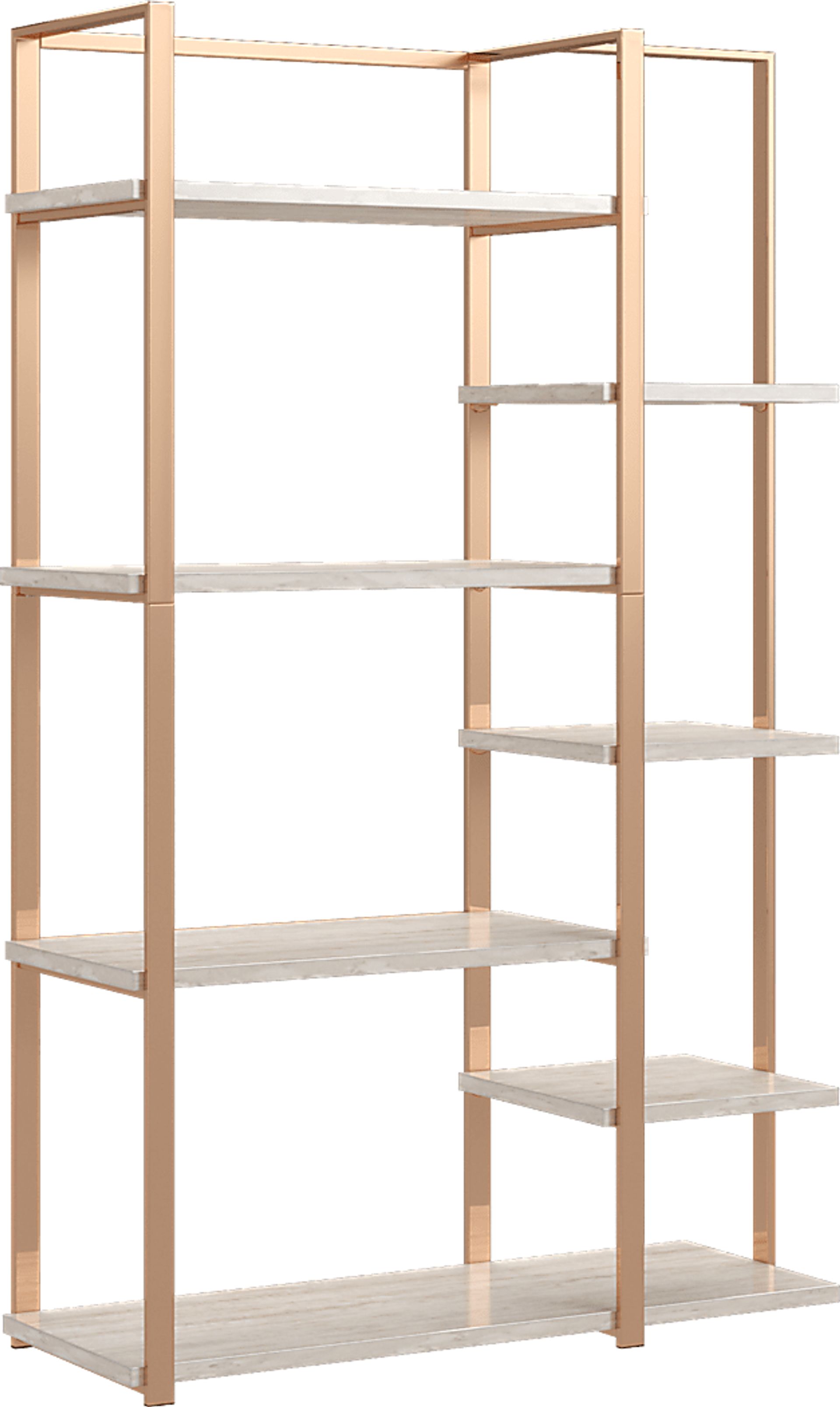 Godeus Gold Bookcase - Image 1