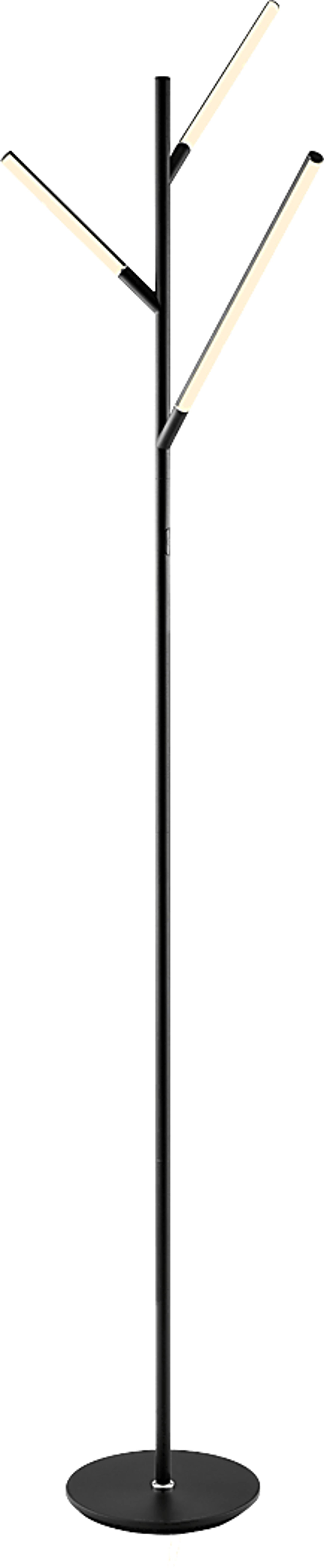 Godford Court Black Floor Lamp - Image 1