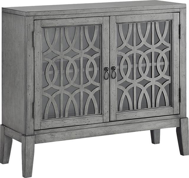 Godric Pointe Gray Accent Cabinet - Thumbnail - Image 1