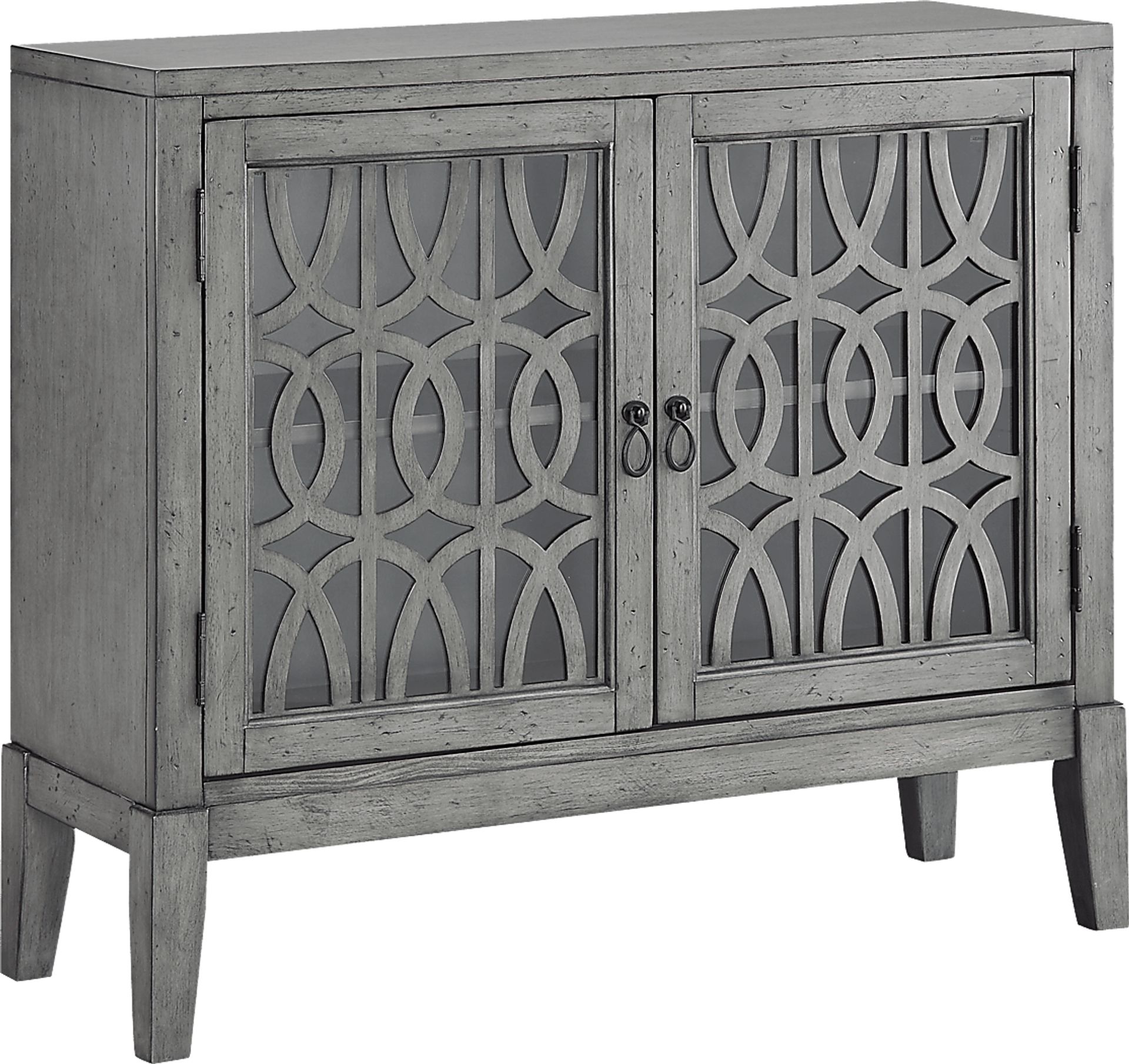 Godric Pointe Gray Accent Cabinet - Image 1