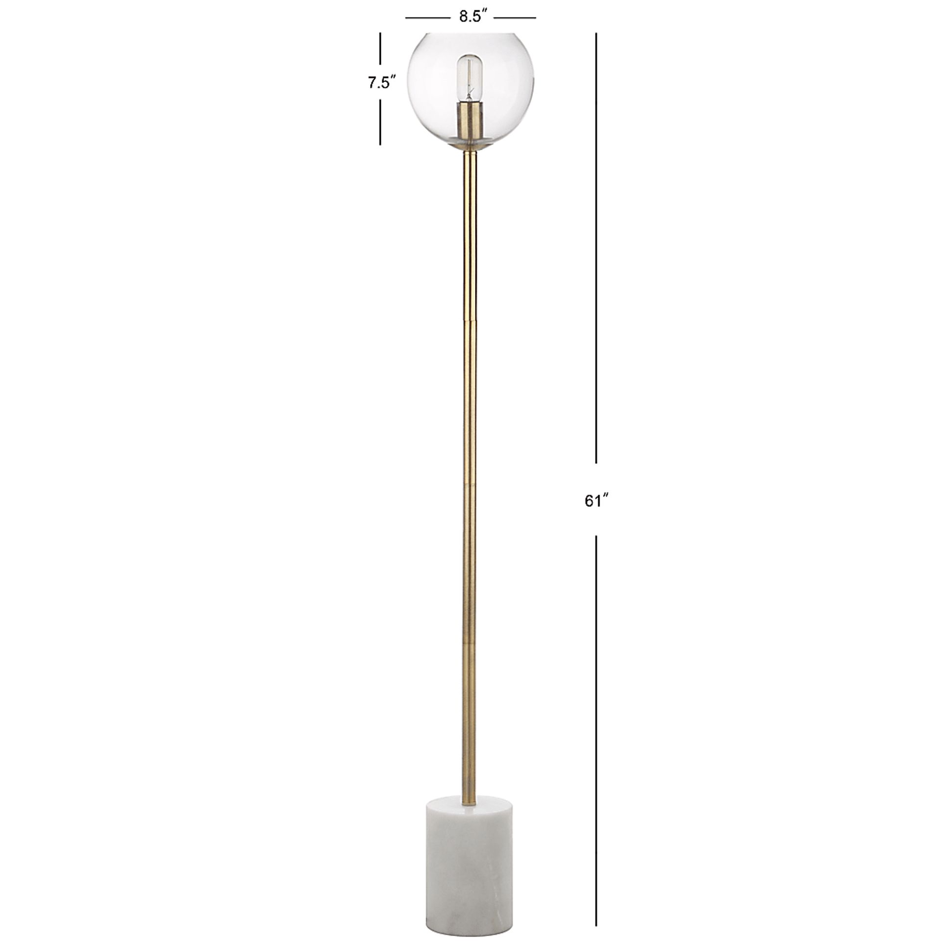 Goethe Alley Gold Floor Lamp - Image 2