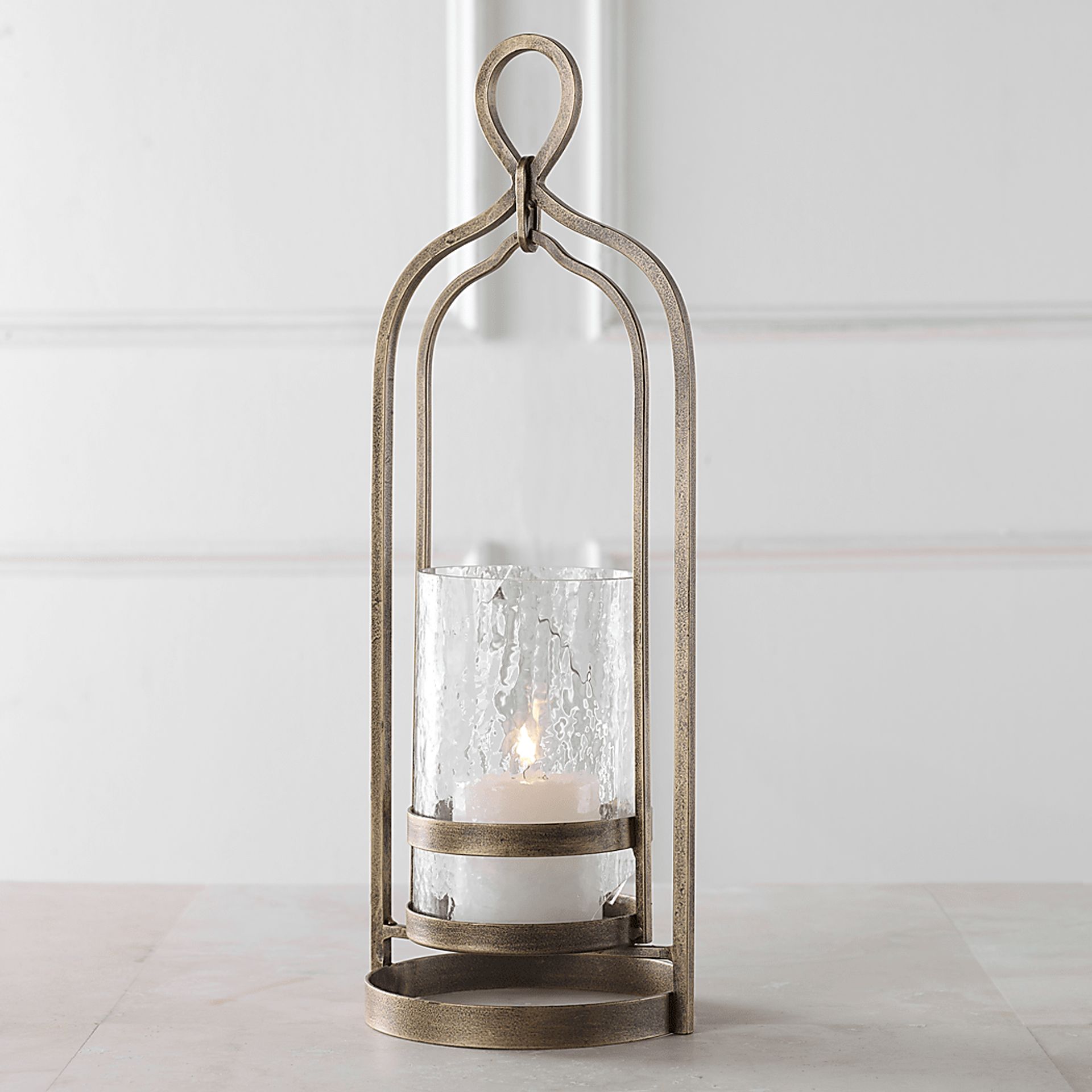 Goethe Brass Candle Holder - Image 2