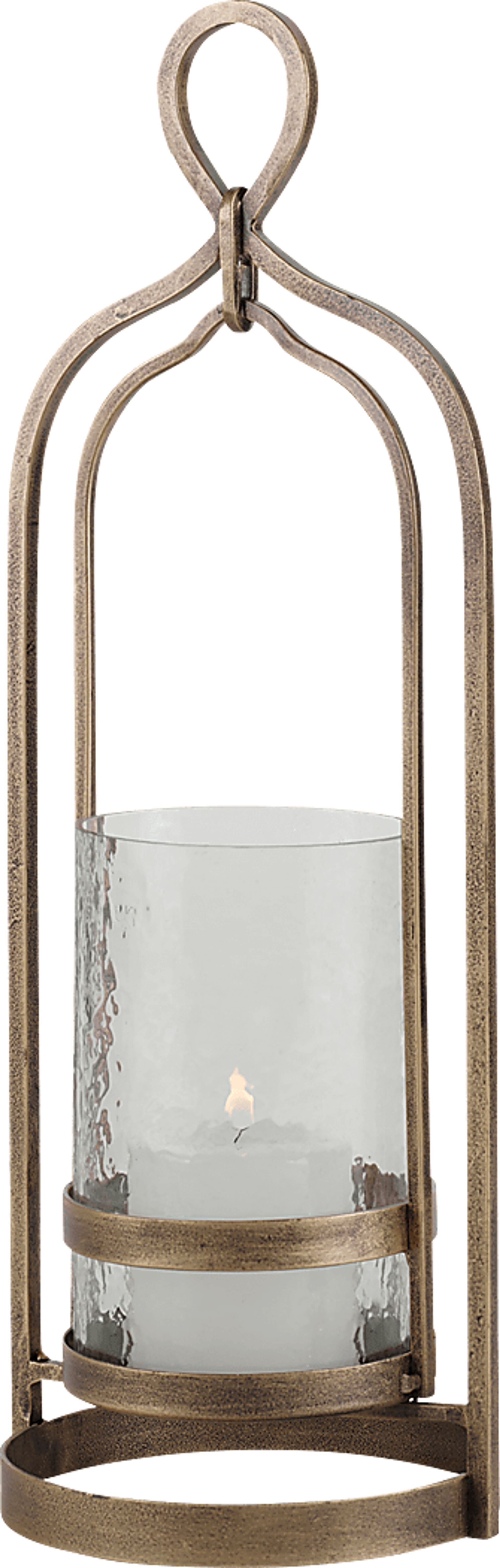 Goethe Brass Candle Holder - Image 1