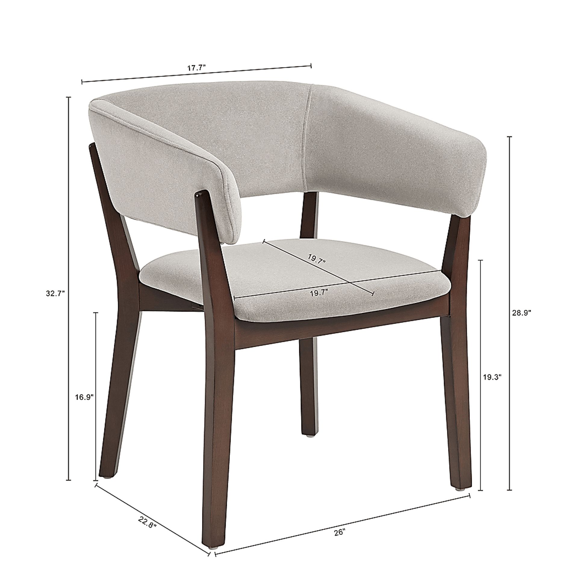 Golbrews Gray Arm Chair - Image 10