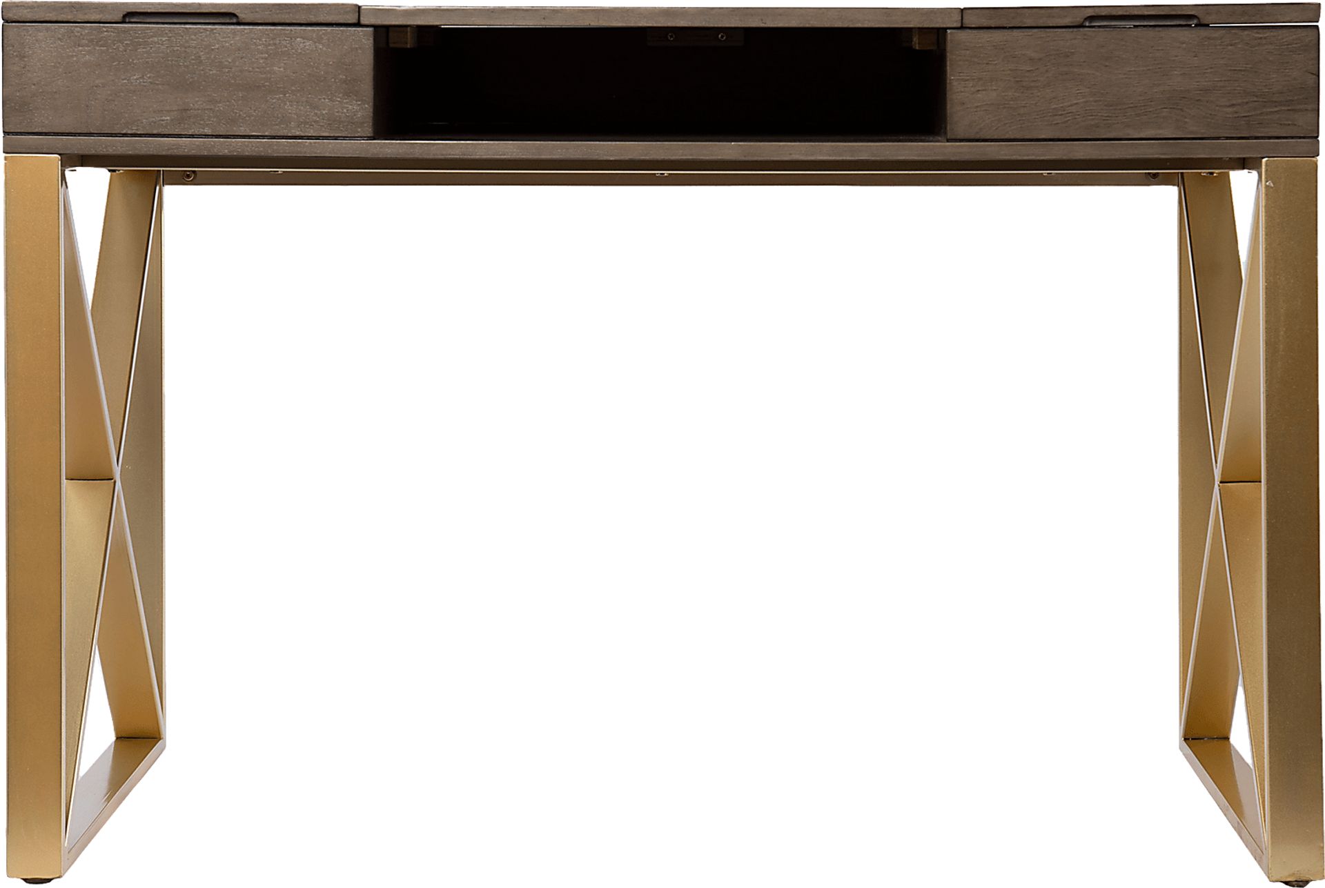 Goldbridge Gray Desk - Image 2