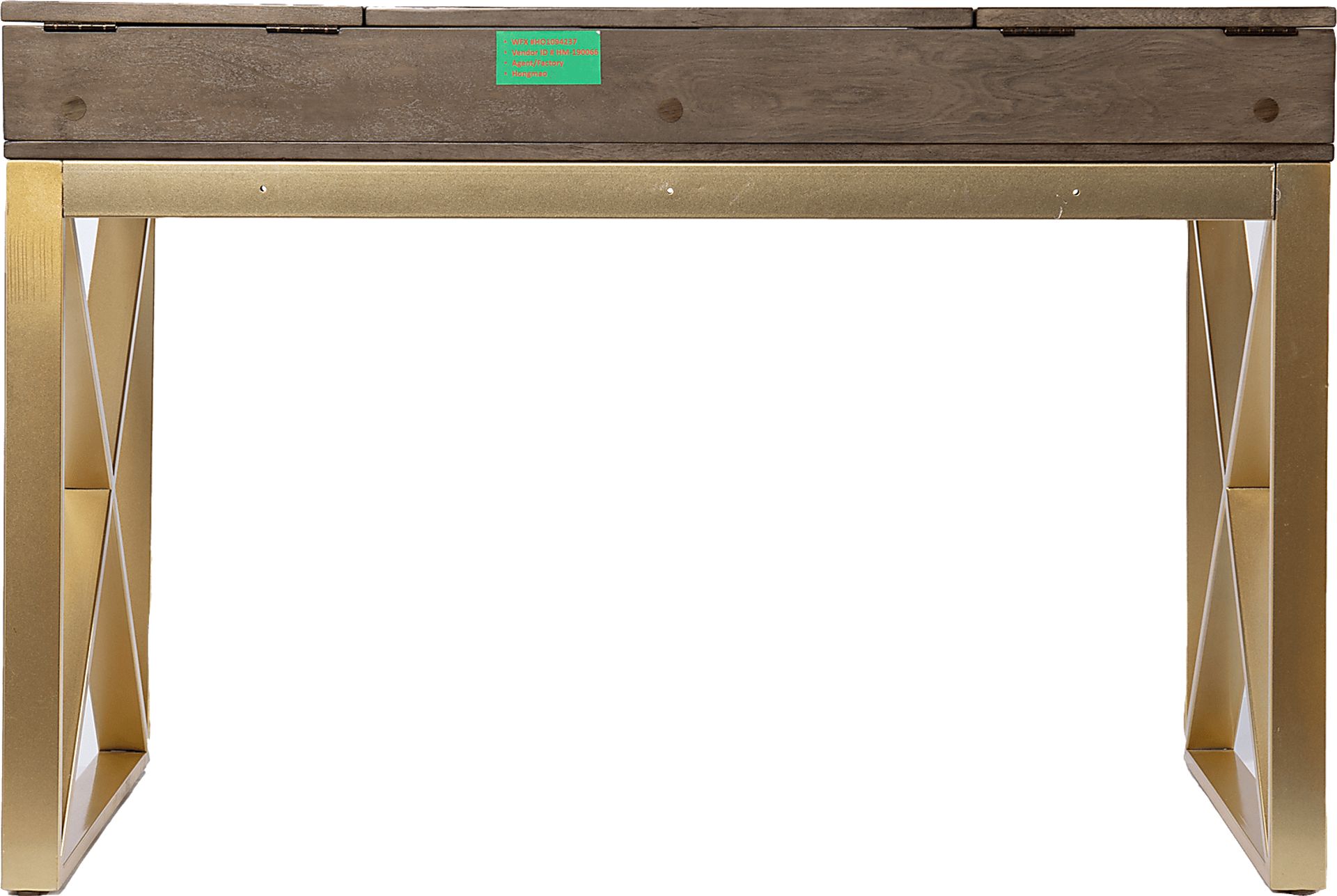 Goldbridge Gray Desk - Image 4