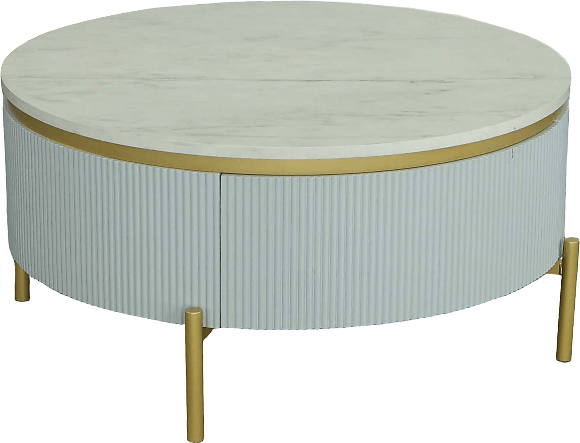 Goldcup Blue Cocktail Table - Image 2