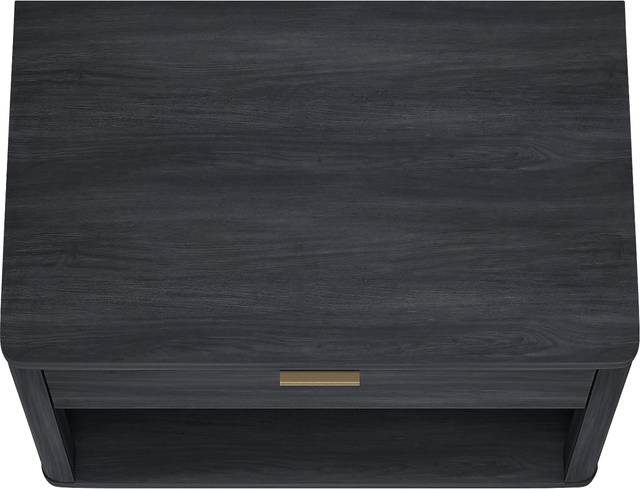 Golddale I Charcoal Gray Nightstand - Thumbnail - Image 4
